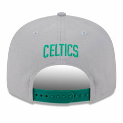 Boston Celtics Chenille Band 9FIFTY Snapback Hat Gray