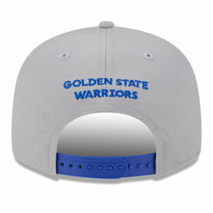 Golden State Warriors Chenille Band 9FIFTY Snapback Hat Gray