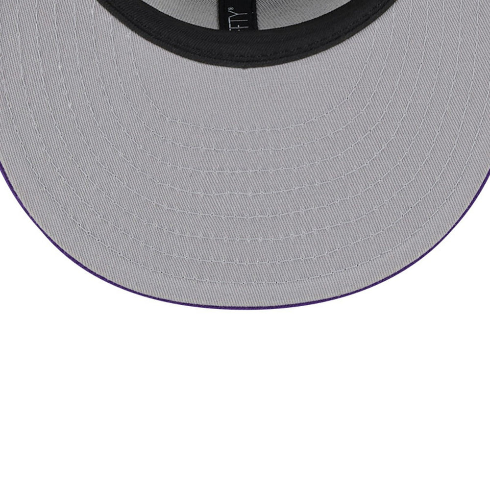 Los Angeles Lakers Chenille Band 9FIFTY Snapback Hat Gray