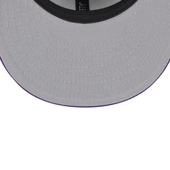 Los Angeles Lakers Chenille Band 9FIFTY Snapback Hat Gray