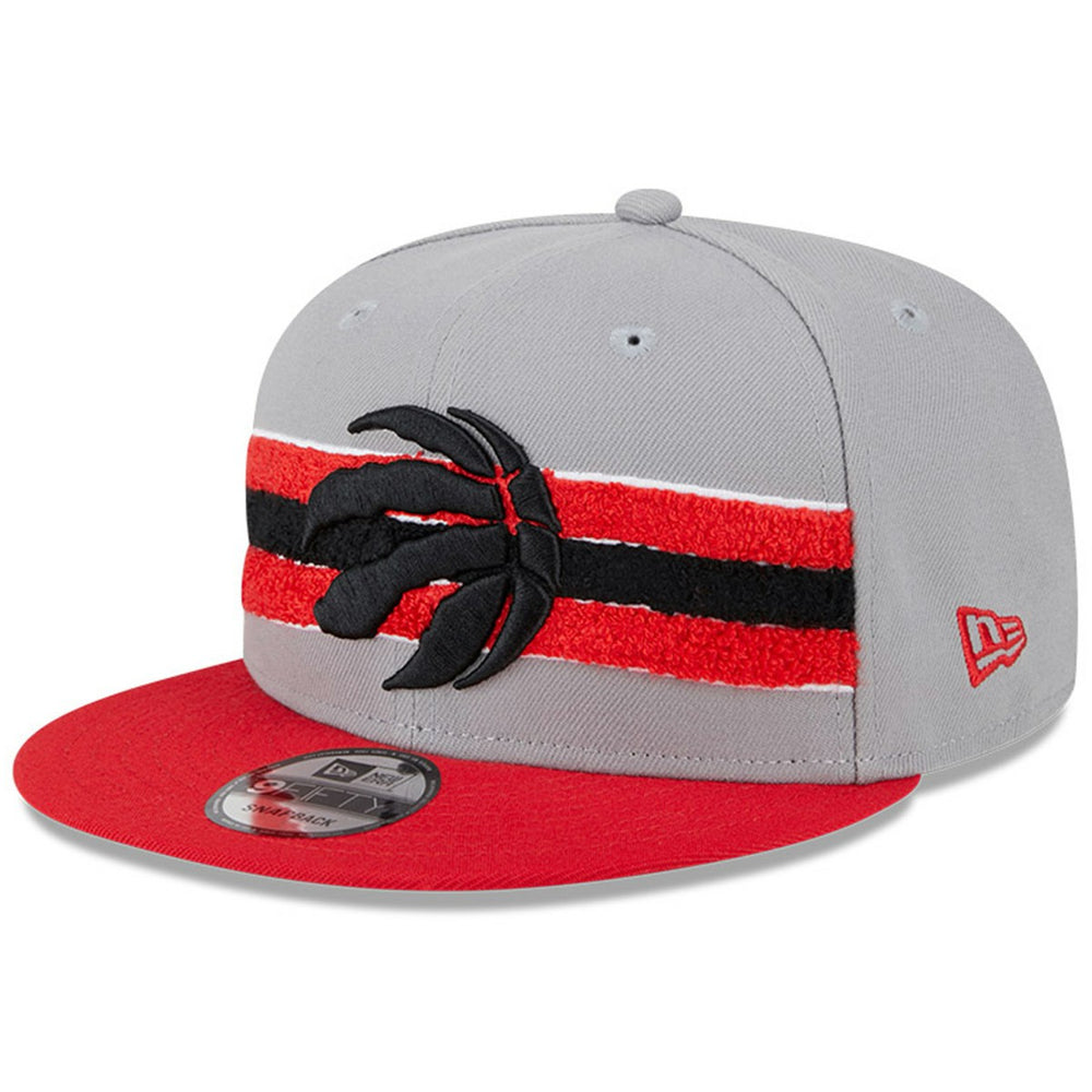 Toronto Raptors Chenille Band 9FIFTY Snapback Hat Gray