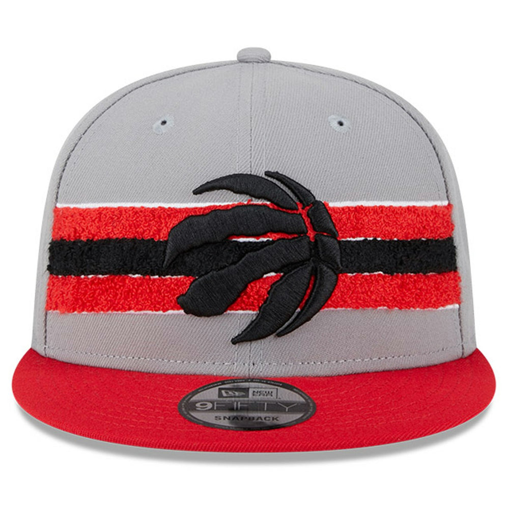 Toronto Raptors Chenille Band 9FIFTY Snapback Hat Gray