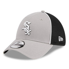 Chicago White Sox New Era Pipe 39THIRTY Flex Hat - Gray Hats