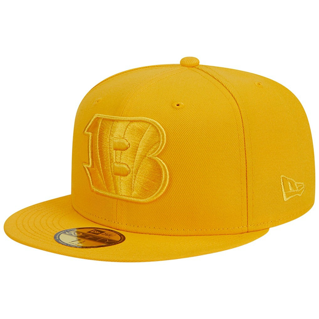 Cincinnati Bengals New Era Color Pack 59FIFTY Fitted Hat Gold