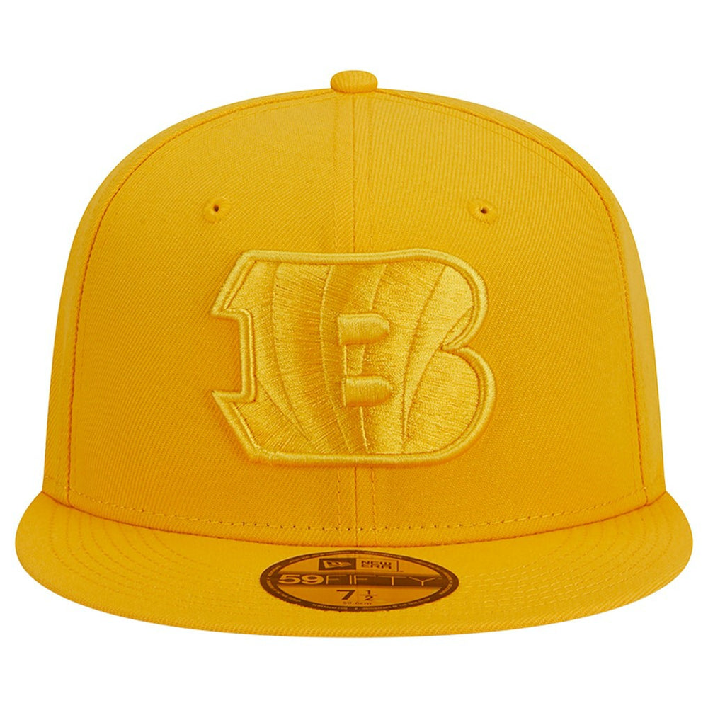 Cincinnati Bengals New Era Color Pack 59FIFTY Fitted Hat Gold