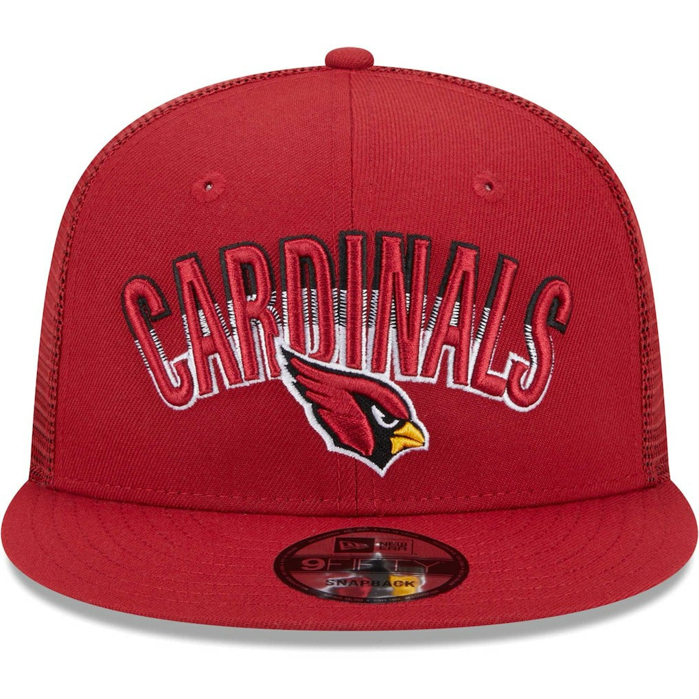 Arizona Cardinals New Era Grade Trucker 9FIFTY Snapback Hat Cardinal