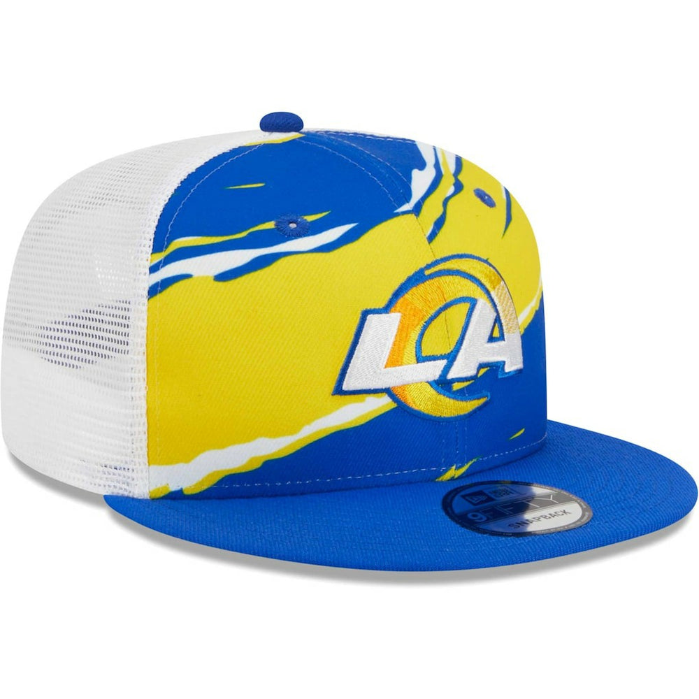 Los Angeles Rams New Era Tear Trucker 9FIFTY Snapback Hat Royal