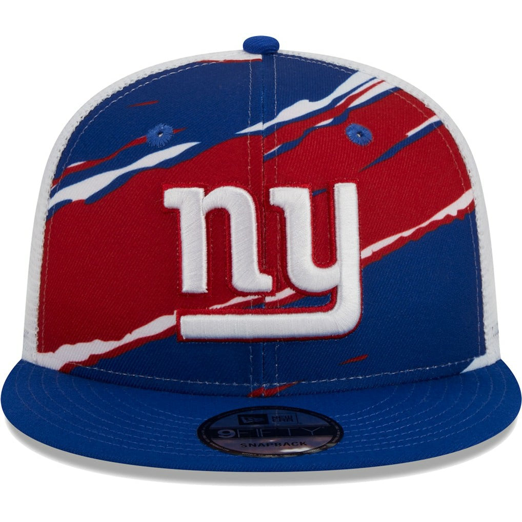 New York Giants New Era Tear Trucker 9FIFTY Snapback Hat Royal