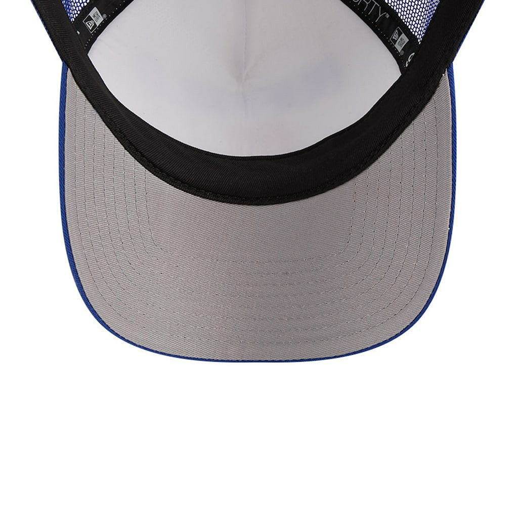 Buffalo Bills New Era Stacked A-Frame Trucker 9FORTY Adjustable Hat White/Royal