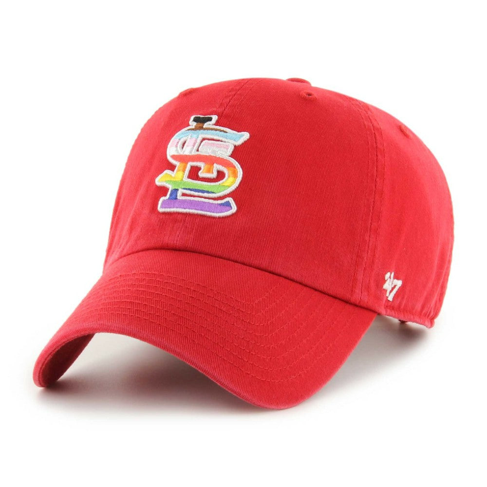 St. Louis Cardinals '47 Team Pride Clean Up Adjustable Hat - Red Hats
