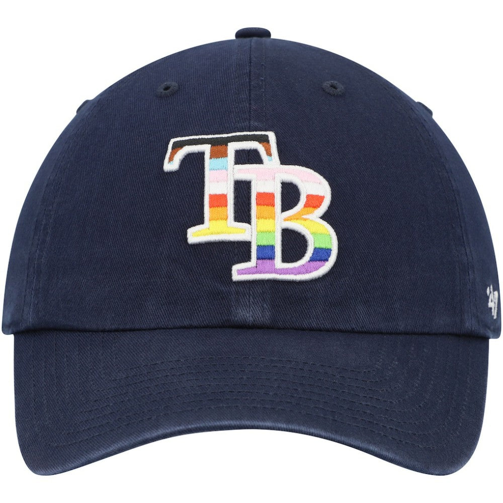 Tampa Bay Rays '47 Team Pride Clean Up Adjustable Hat - Navy Hats