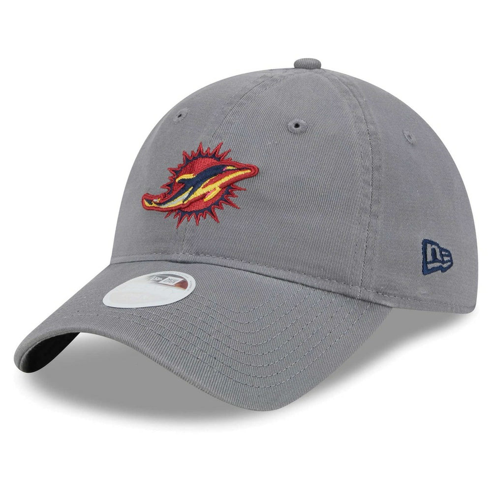 Miami Dolphins New Era Women's Color Pack Multi 9TWENTY Adjustable Hat Gray