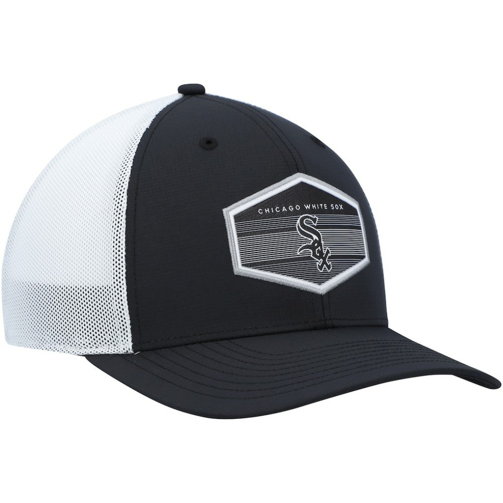 Chicago White Sox '47 Burgess Trucker Snapback Hat - Black/White Hats