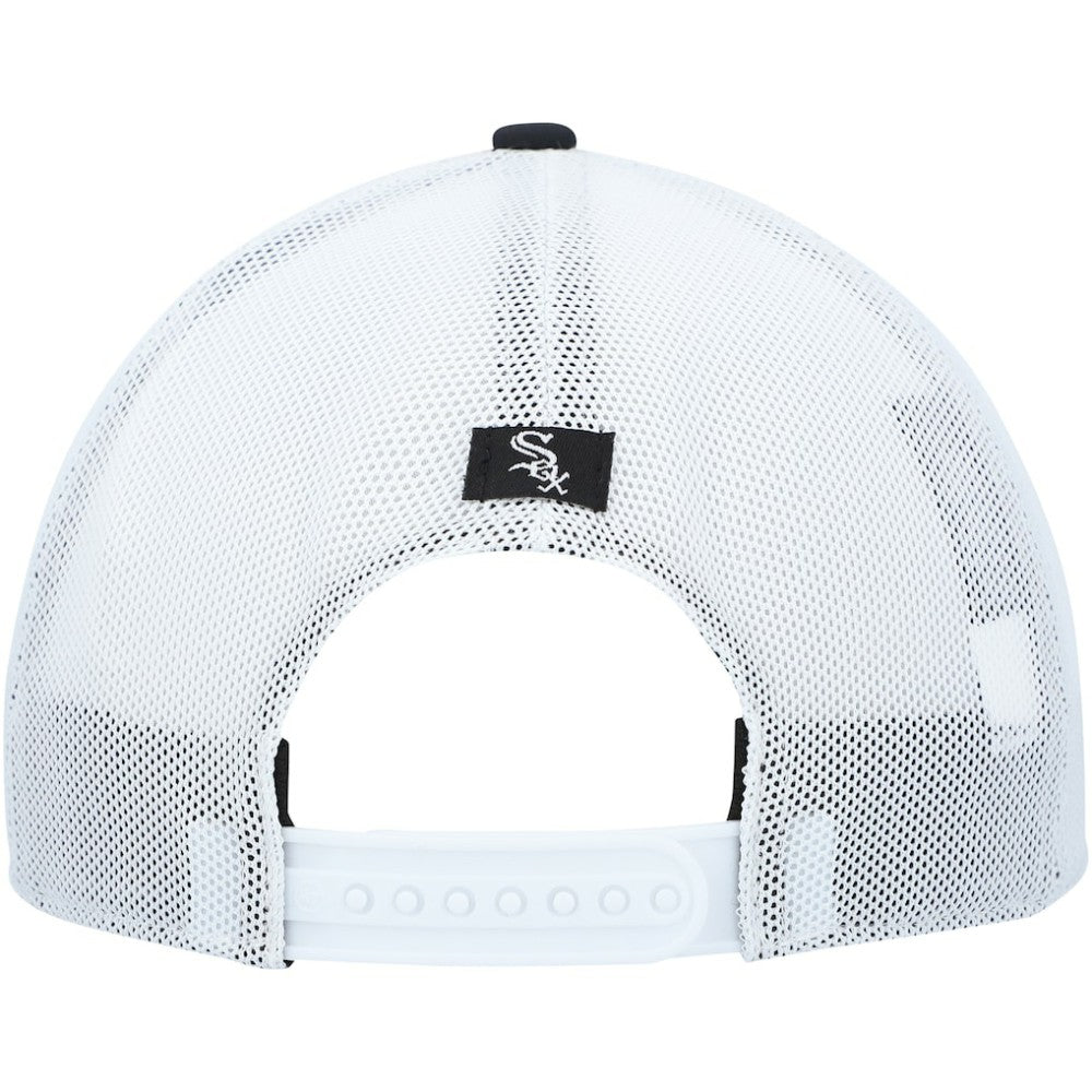 Chicago White Sox '47 Burgess Trucker Snapback Hat - Black/White Hats