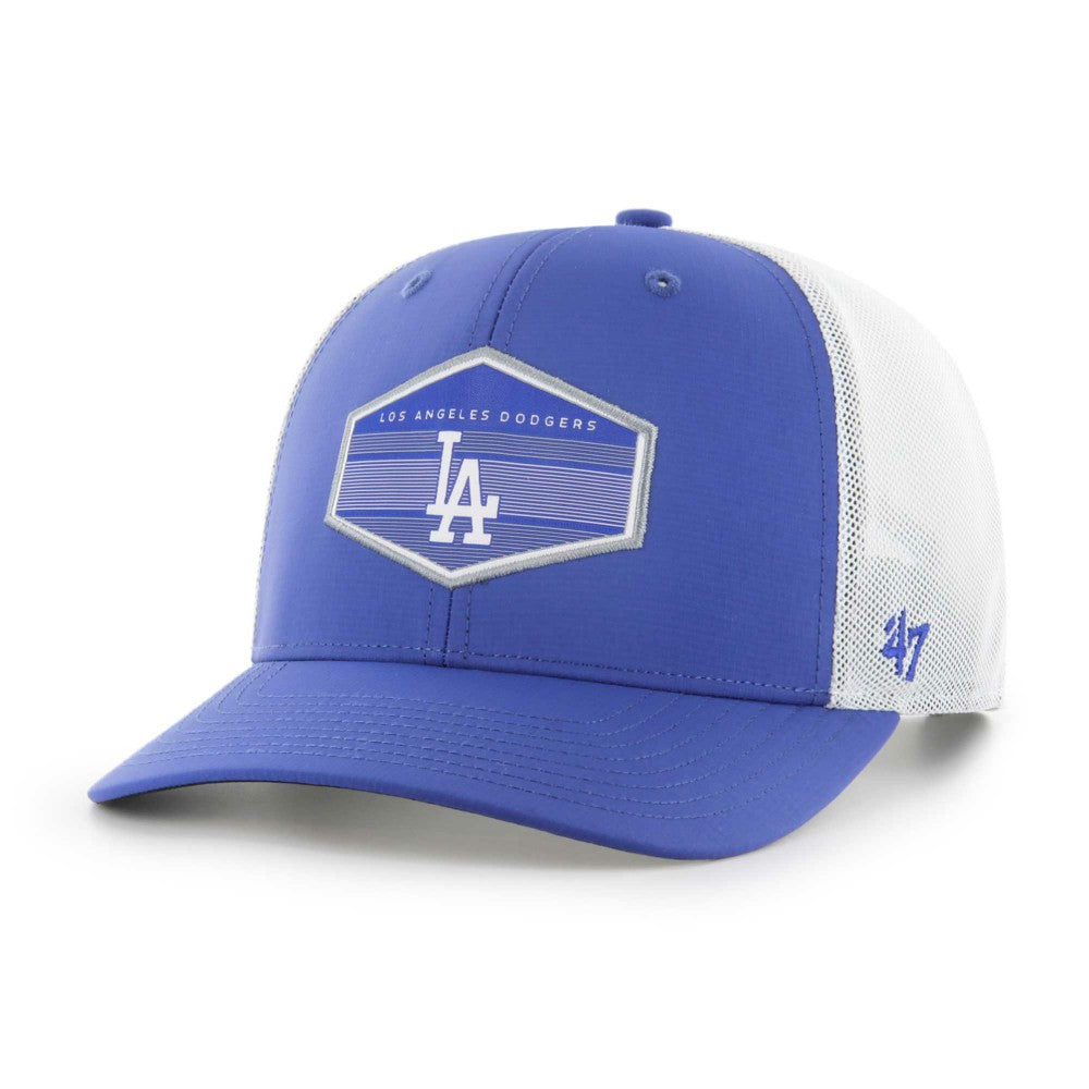 Los Angeles Dodgers '47 Burgess Trucker Snapback Hat - Royal/White Hats