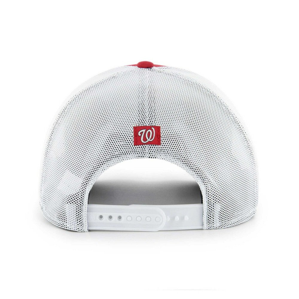 Washington Nationals '47 Burgess Trucker Snapback Hat - Red/White Hats