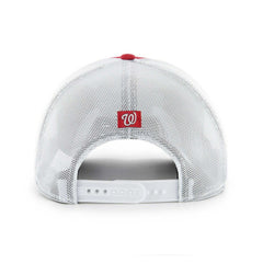 Washington Nationals '47 Burgess Trucker Snapback Hat - Red/White Hats
