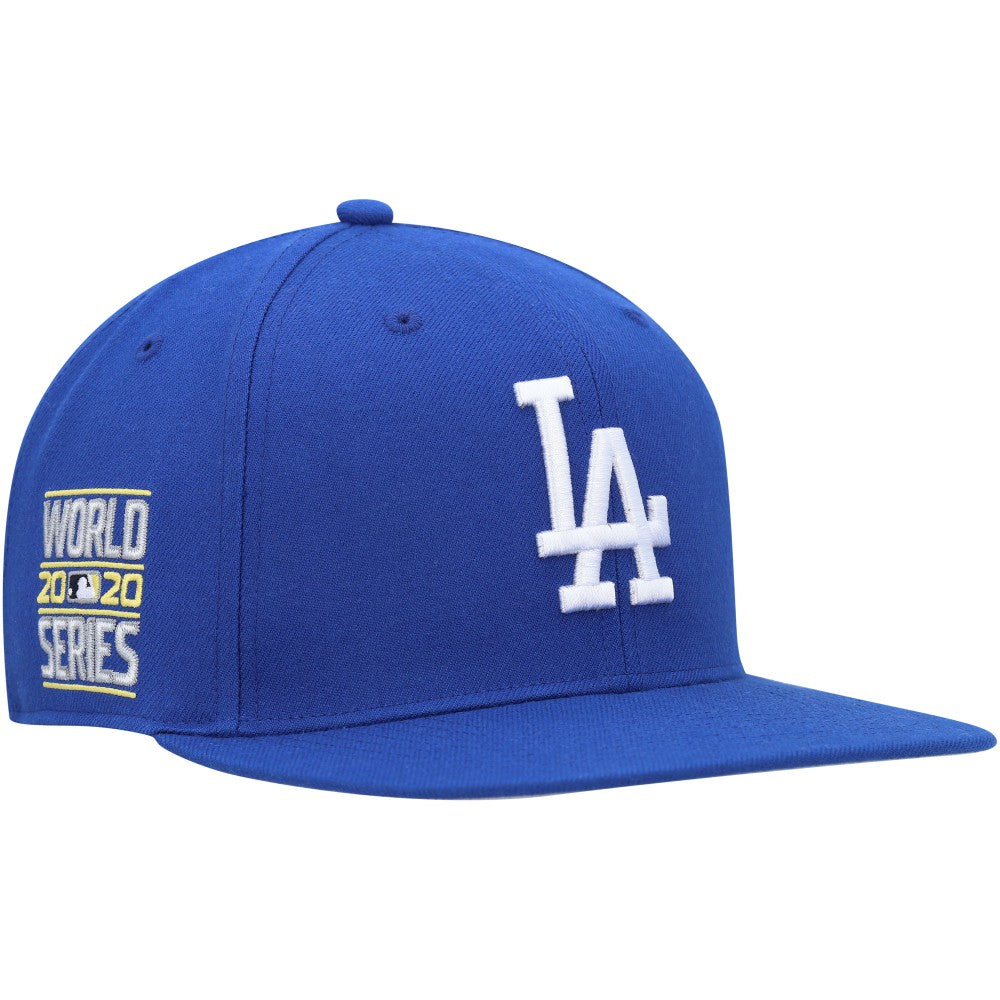 Los Angeles Dodgers '47 2020 World Series Sure Shot Captain Snapback Hat - Royal Hats