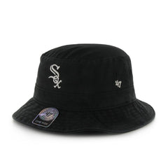 Chicago White Sox '47 Primary Bucket Hat - Black Hats