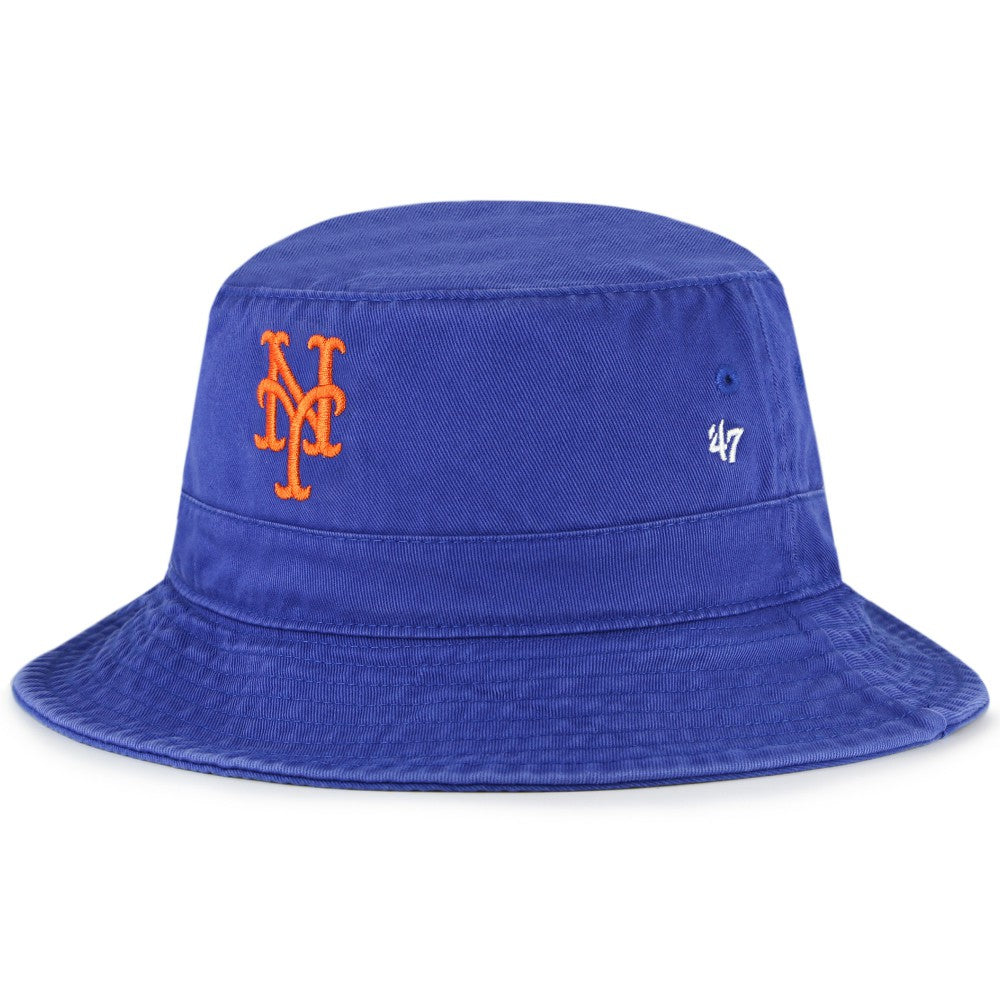 New York Mets '47 Primary Bucket Hat - Royal Hats