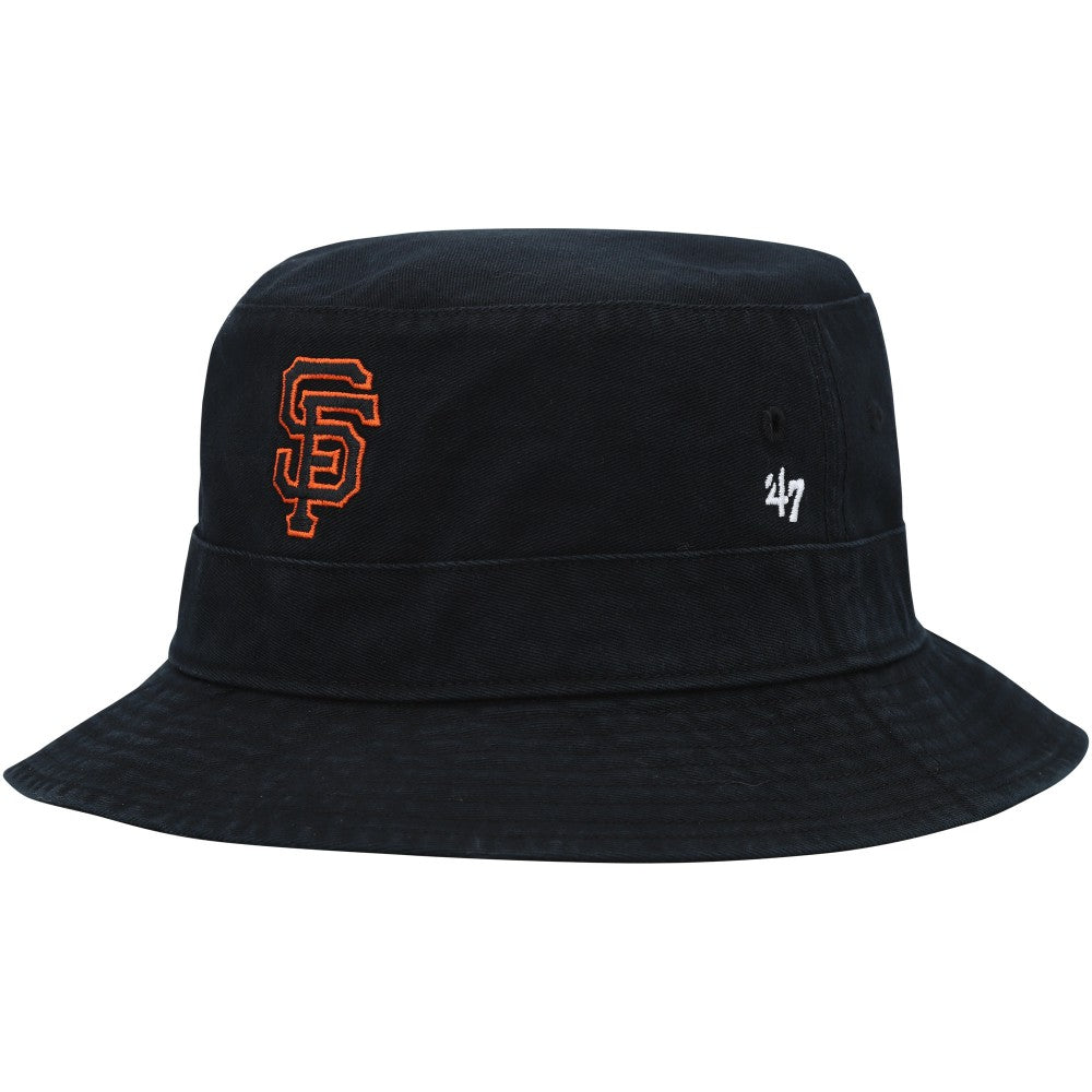 San Francisco Giants '47 Primary Bucket Hat - Black Hats