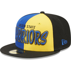 Golden State Warriors Pop Front 59FIFTY Fitted Hat Black/Royal