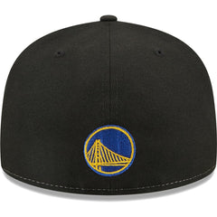 Golden State Warriors Pop Front 59FIFTY Fitted Hat Black/Royal
