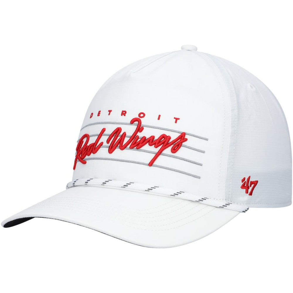 NHL Detroit Red Wings '47 Downburst Hitch Adjustable Hat - White