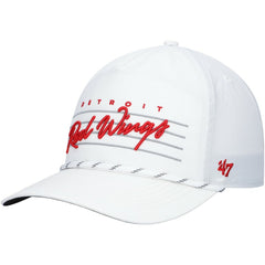 NHL Detroit Red Wings '47 Downburst Hitch Adjustable Hat - White