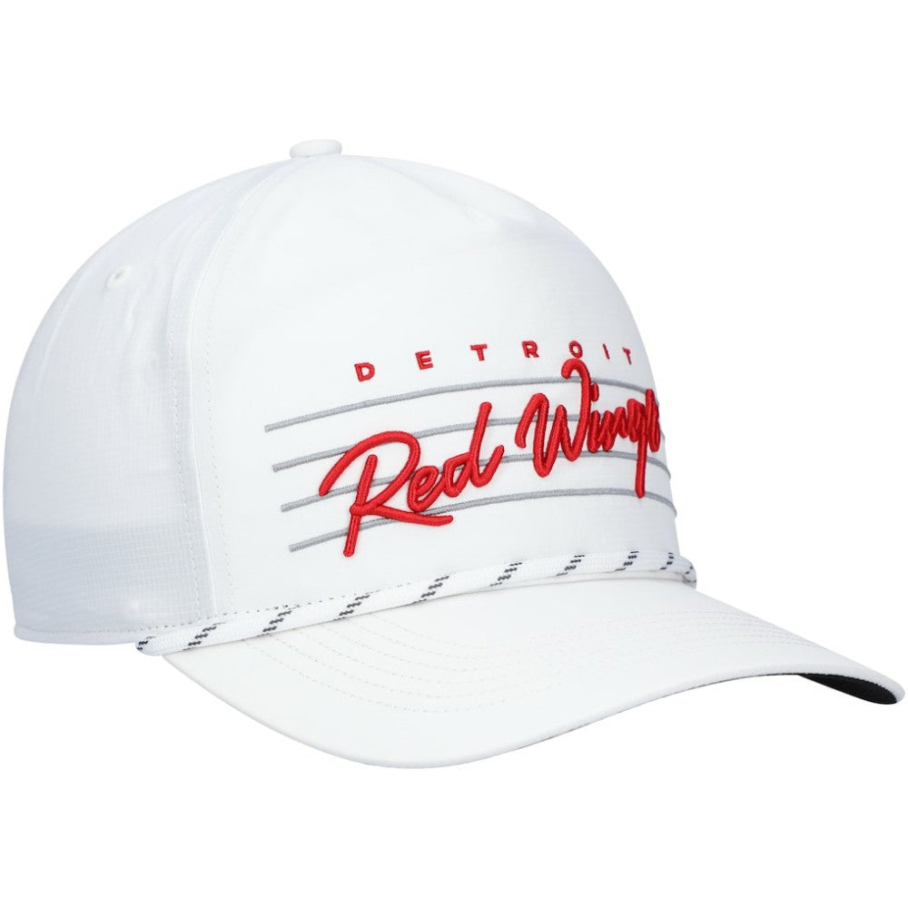 NHL Detroit Red Wings '47 Downburst Hitch Adjustable Hat - White