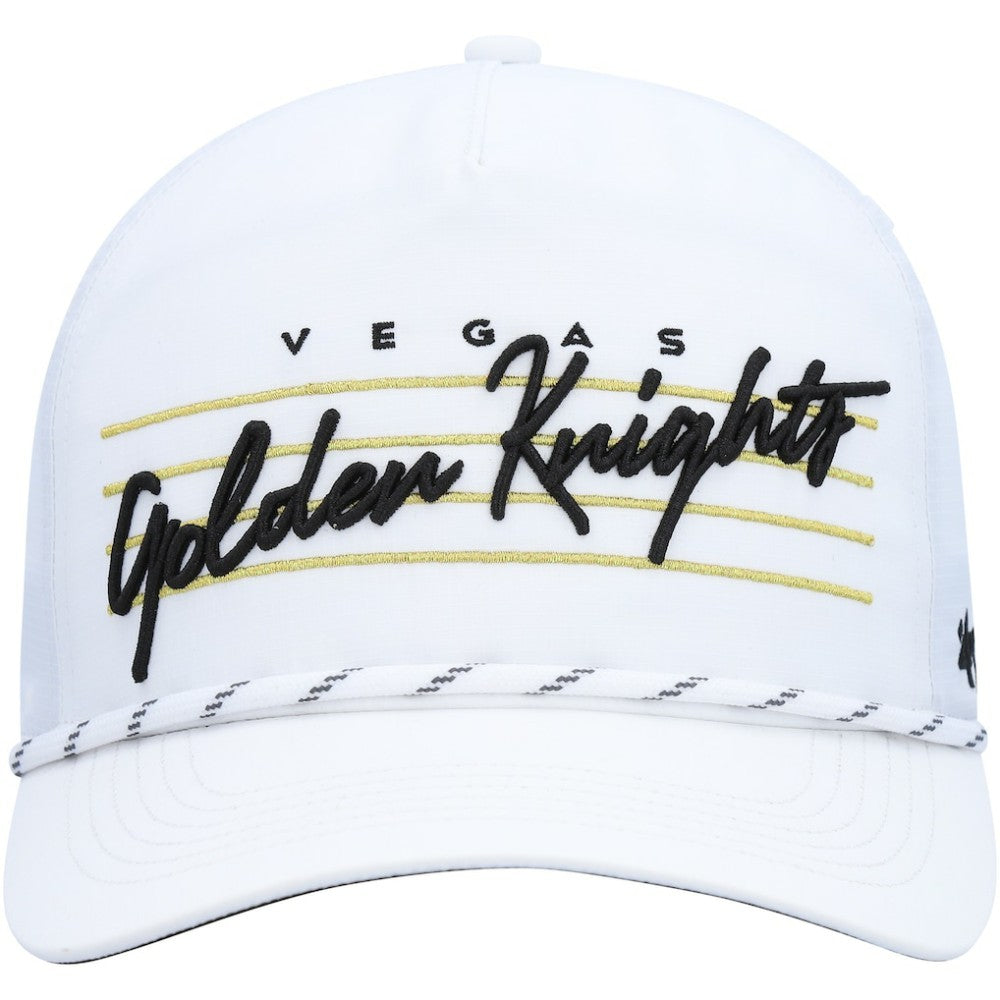 NHL Vegas Golden Knights '47 Downburst Hitch Adjustable Hat - White
