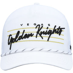 NHL Vegas Golden Knights '47 Downburst Hitch Adjustable Hat - White