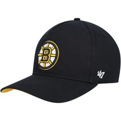 NHL Boston Bruins '47 Primary Hitch Snapback Hat - Black
