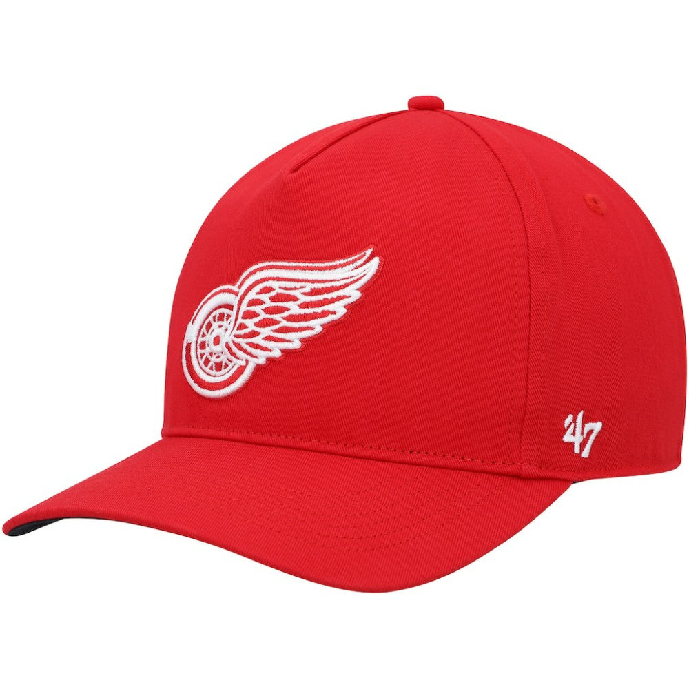 NHL Detroit Red Wings '47 Primary Hitch Snapback Hat - Red
