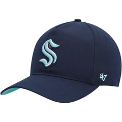 NHL Seattle Kraken '47 Primary Hitch Snapback Hat - Deep Sea Blue