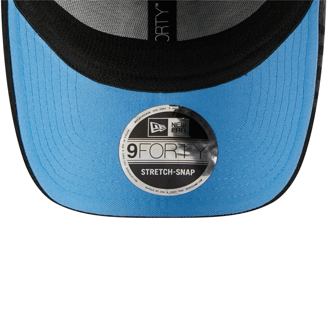Tennessee Titans New Era Top Visor 9FORTY Adjustable Hat Black