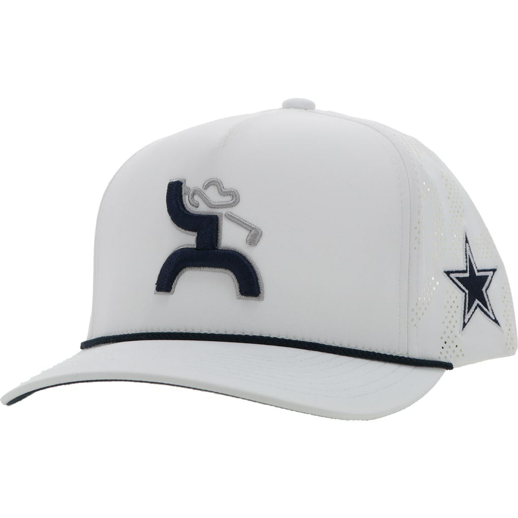 Dallas Cowboys HOOey Golf Trucker Adjustable Hat White