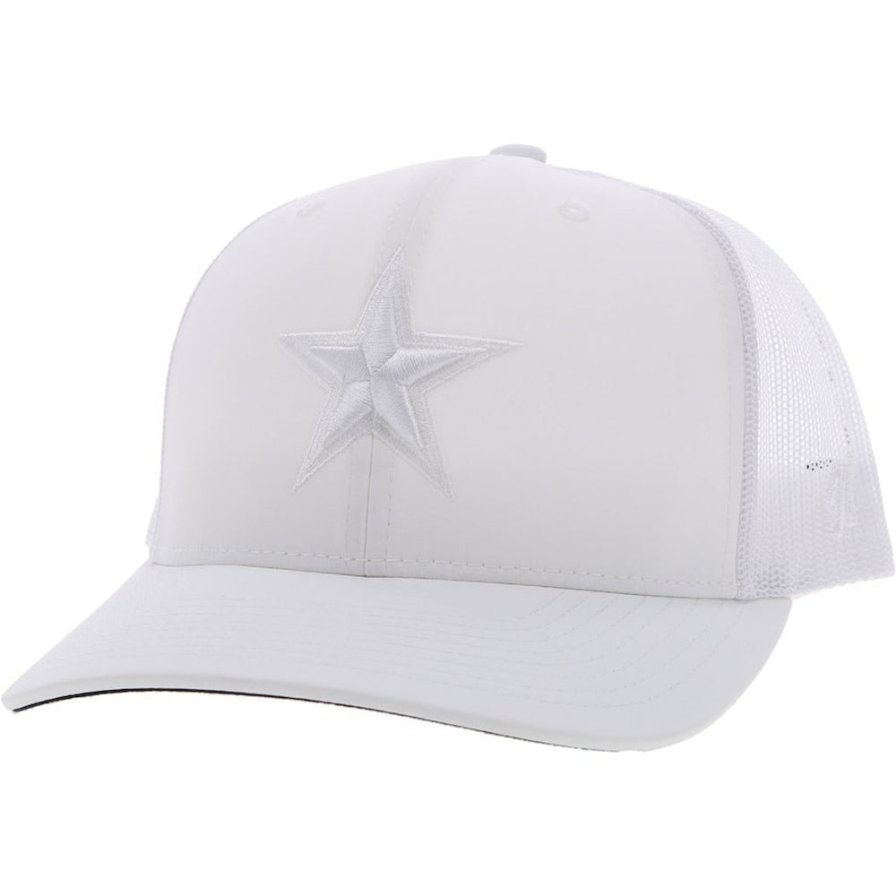Dallas Cowboys HOOey Star Trucker Snapback Hat White