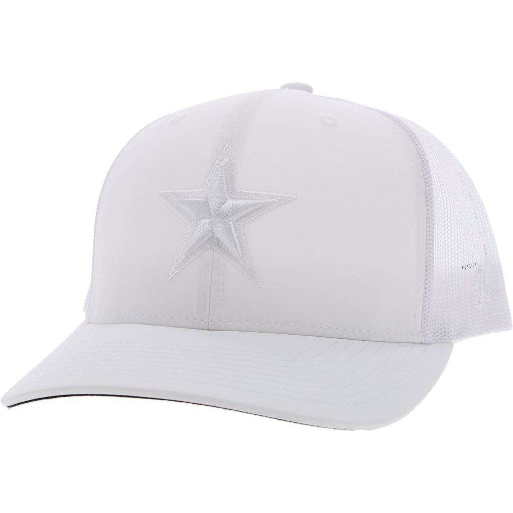 Dallas Cowboys HOOey Star Trucker Snapback Hat White