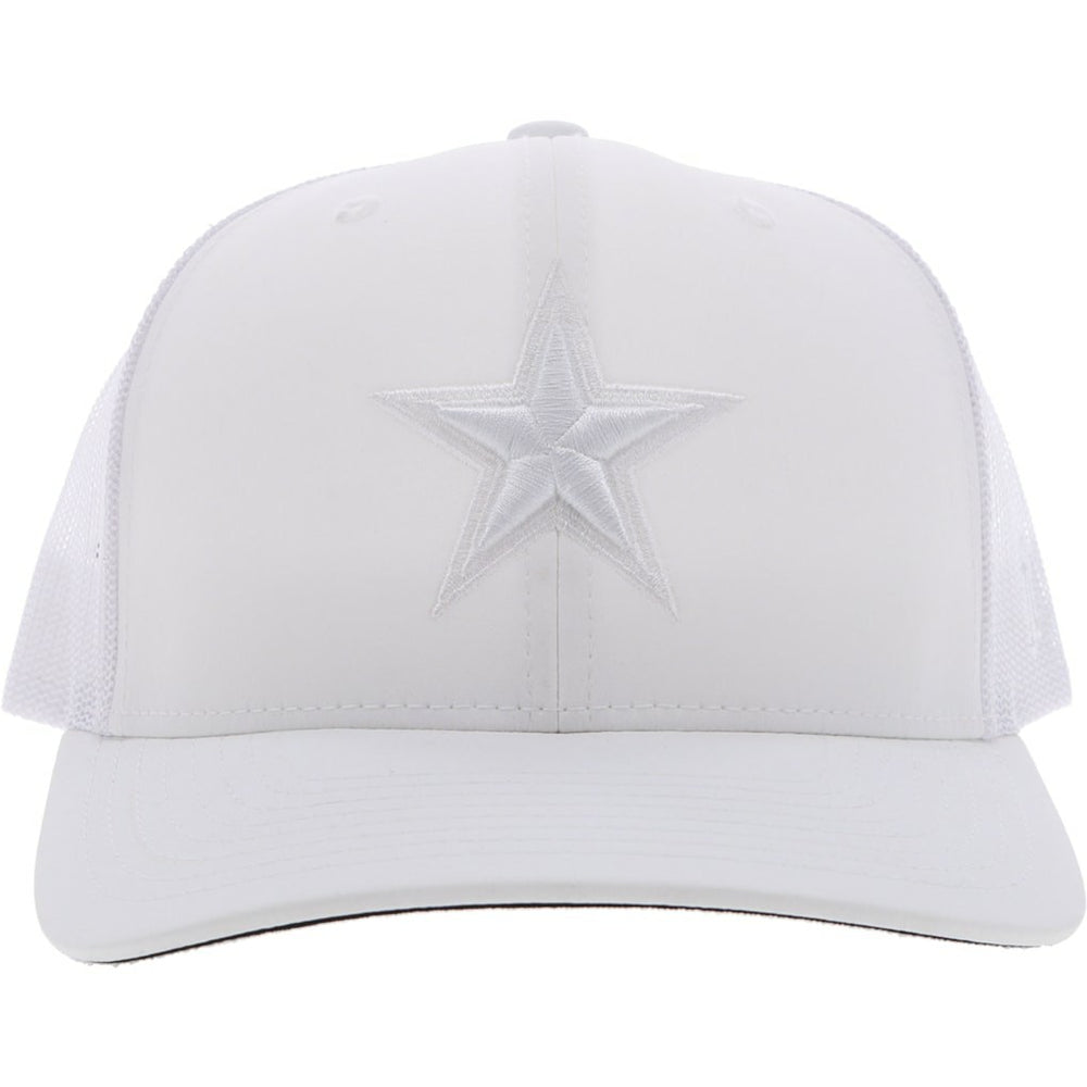 Dallas Cowboys HOOey Star Trucker Snapback Hat White