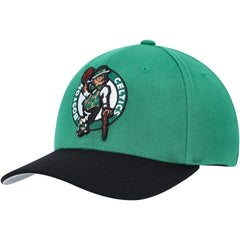 Boston Celtics MVP Team Two-Tone 2.0 Stretch-Snapback Hat Kelly Green/Black