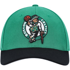 Boston Celtics MVP Team Two-Tone 2.0 Stretch-Snapback Hat Kelly Green/Black