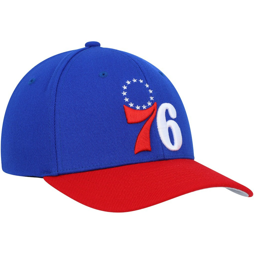 Philadelphia 76ers MVP Team Two-Tone 2.0 Stretch-Snapback Hat Royal/Red