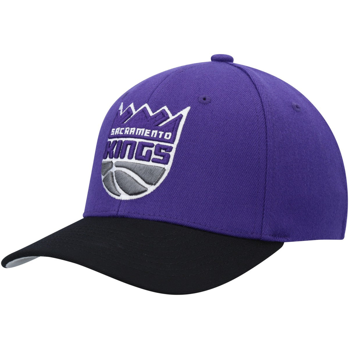 Sacramento Kings MVP Team Two-Tone 2.0 Stretch-Snapback Hat Purple/Black