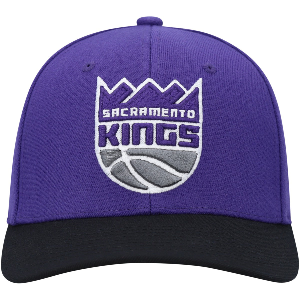 Sacramento Kings MVP Team Two-Tone 2.0 Stretch-Snapback Hat Purple/Black