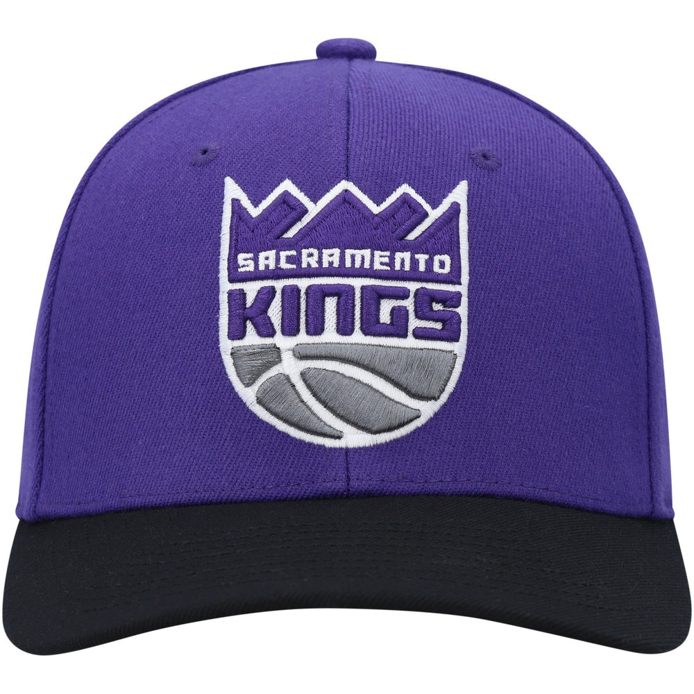 Sacramento Kings MVP Team Two-Tone 2.0 Stretch-Snapback Hat Purple/Black