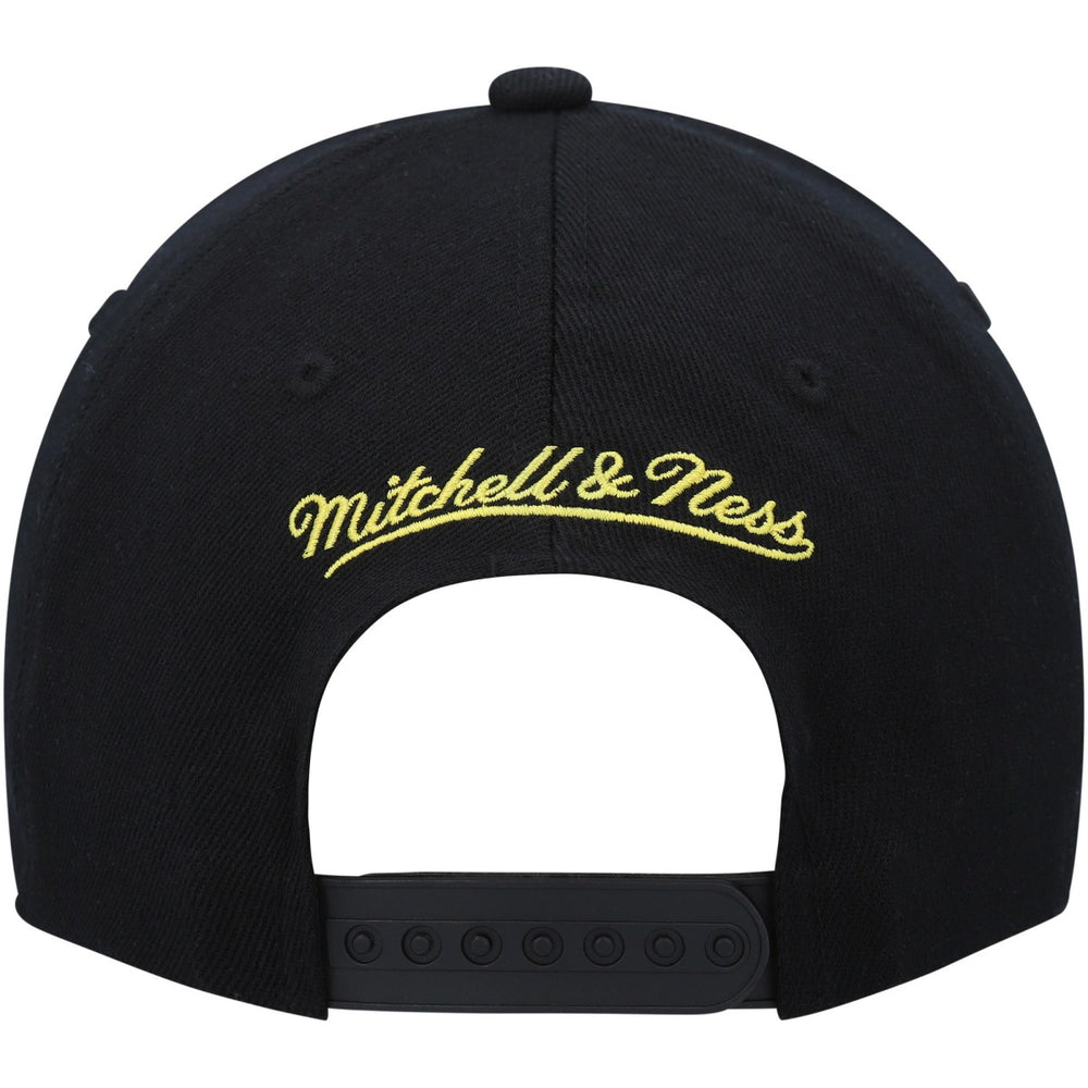 Utah Jazz MVP Team Two-Tone 2.0 Stretch-Snapback Hat Black/Gold