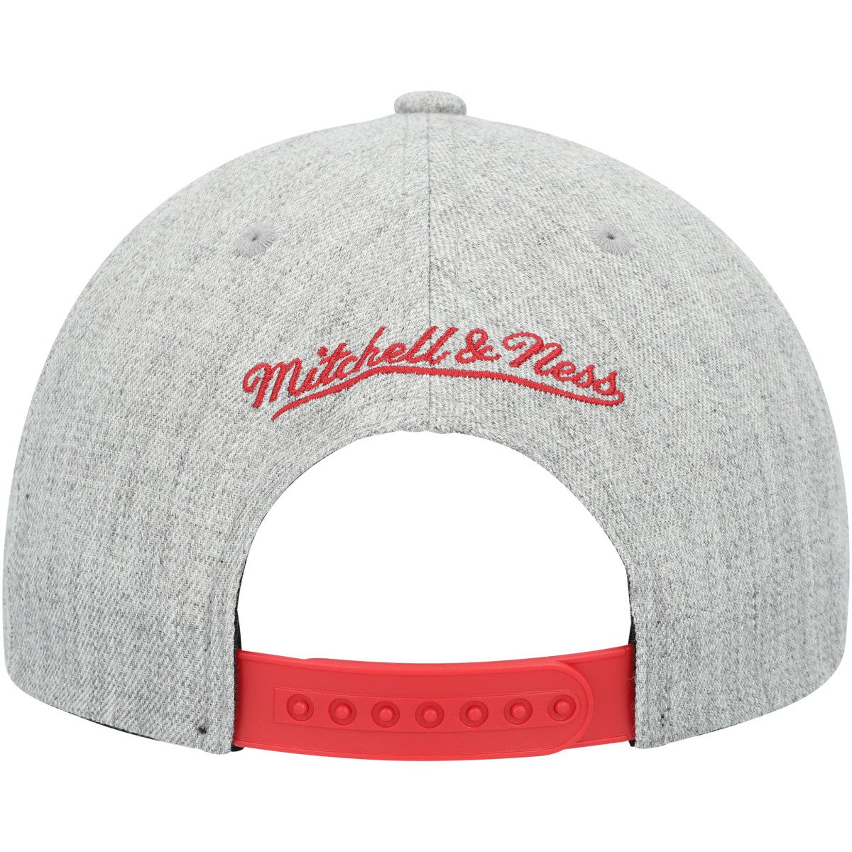Miami Heat Hardwood Classics 2.0 Snapback Hat Heather Gray