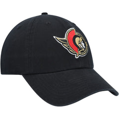 NHL Ottawa Senators '47 Clean Up Adjustable Hat - Black