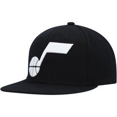 Utah Jazz Ground 2.0 Snapback Hat Black